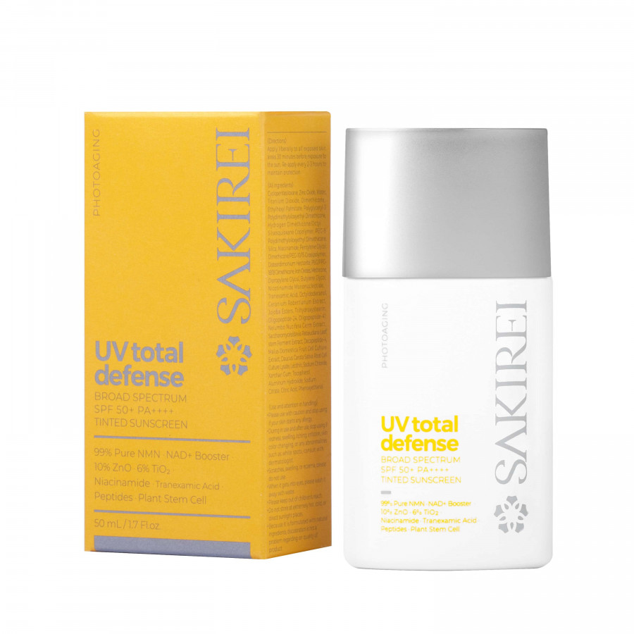 KEM CHỐNG NẮNG VẬT LÝ SAKIREI UV TOTAL DEFENSE BROAD SPECTRUM SPF 50+ PA++++